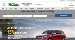 Desktop Screenshot of mcquillenchevrolet.com